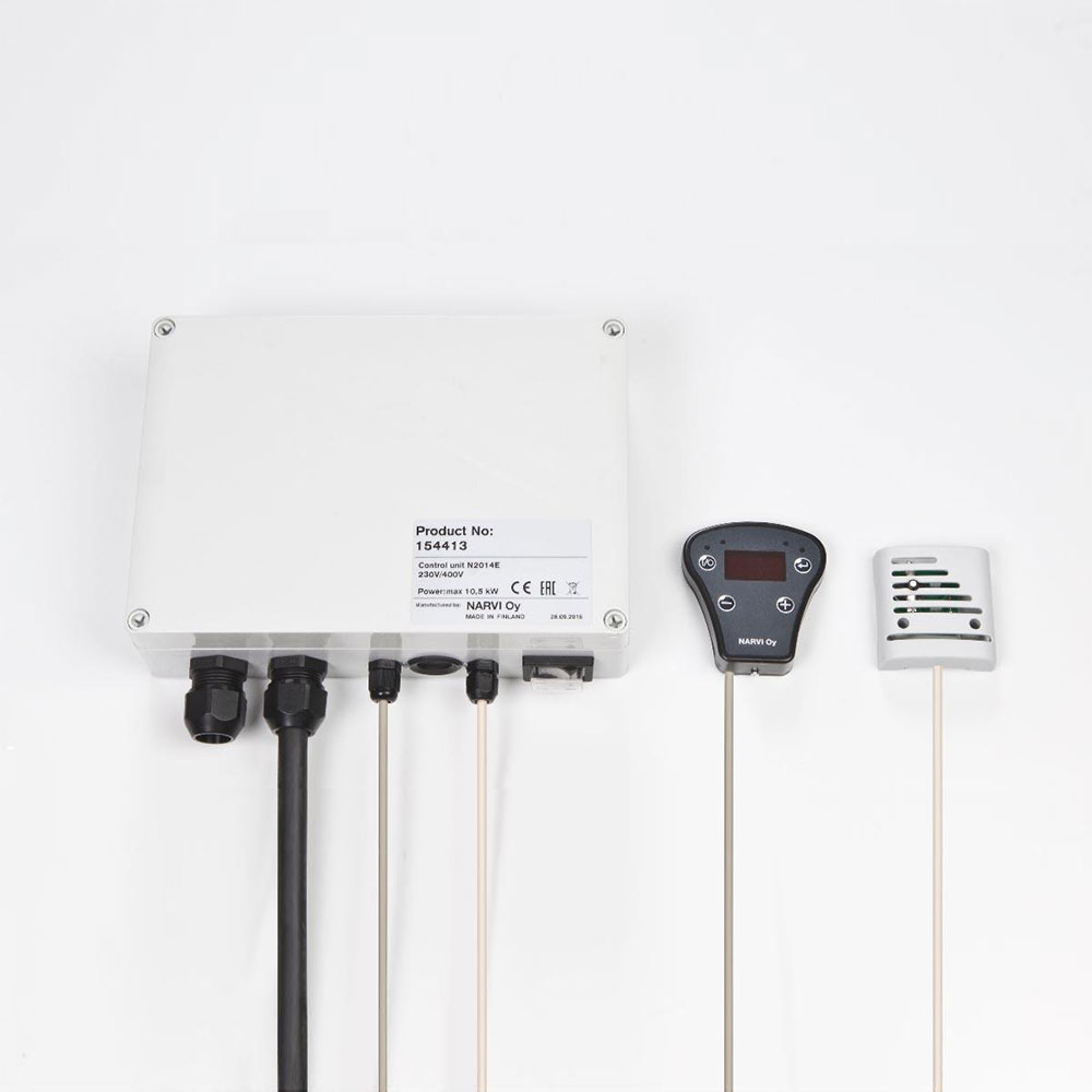 Narvi N2014E (10,5kW) - kontrolpanel - Billede 2