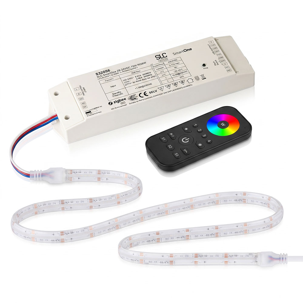 SLC LED RGBW Strip Sauna IP67 Komplet - Billede 2